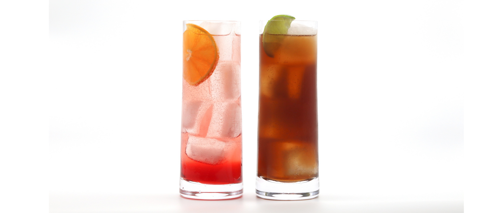Gin and Tonic Milanese and Cuba Libre Preparado